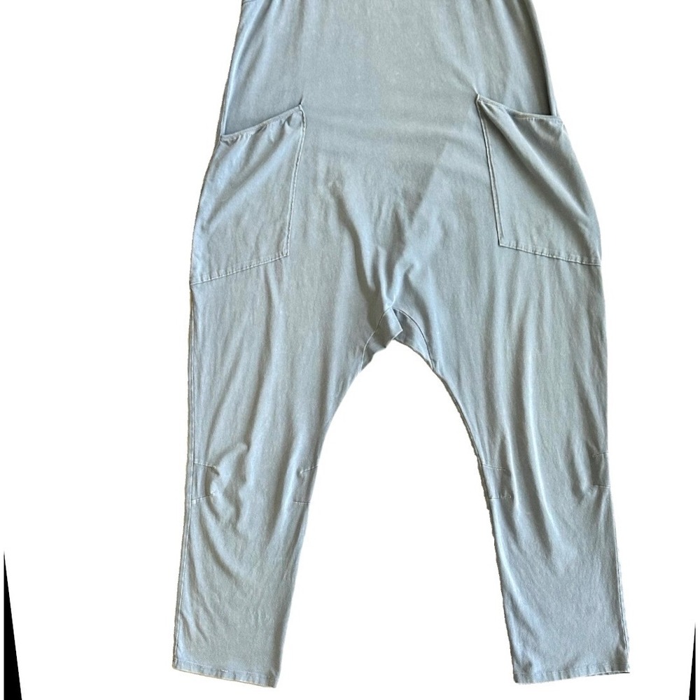 Talulah S Small Blue Harem Jumpsuit Spaghetti Strap Racerback Pockets - Picture 2 of 11